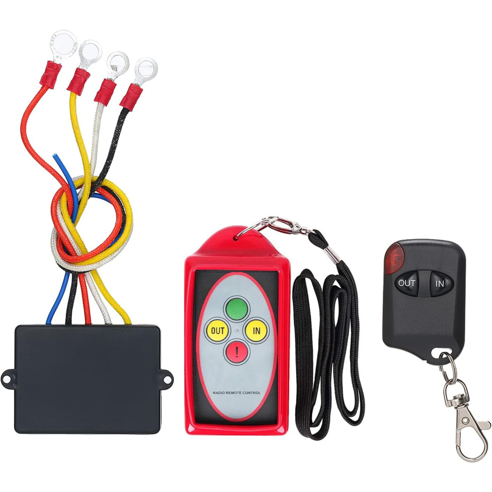 Wireless Winch Remote Control Kit 12V-24V Switch For Suv Jeep Truck Atv Waterproof Winch Remote 749764122053