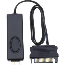 Controller ARGB Power Supply Controller for 3 Pin 5V ARGB Splitter Cable Plastic LED Lighting SATA Pin RGB Controller