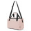 (Nude) Cabin Size ABS Hard Shell Suitcase With Duffel Bag 16