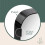 30x40cm Metal Black Frame Mirror for Bathroom | Brushed Rectangular Rounded Corner Vanity | 2" Deep Set Design Small Wall Mirrors Decorative 5