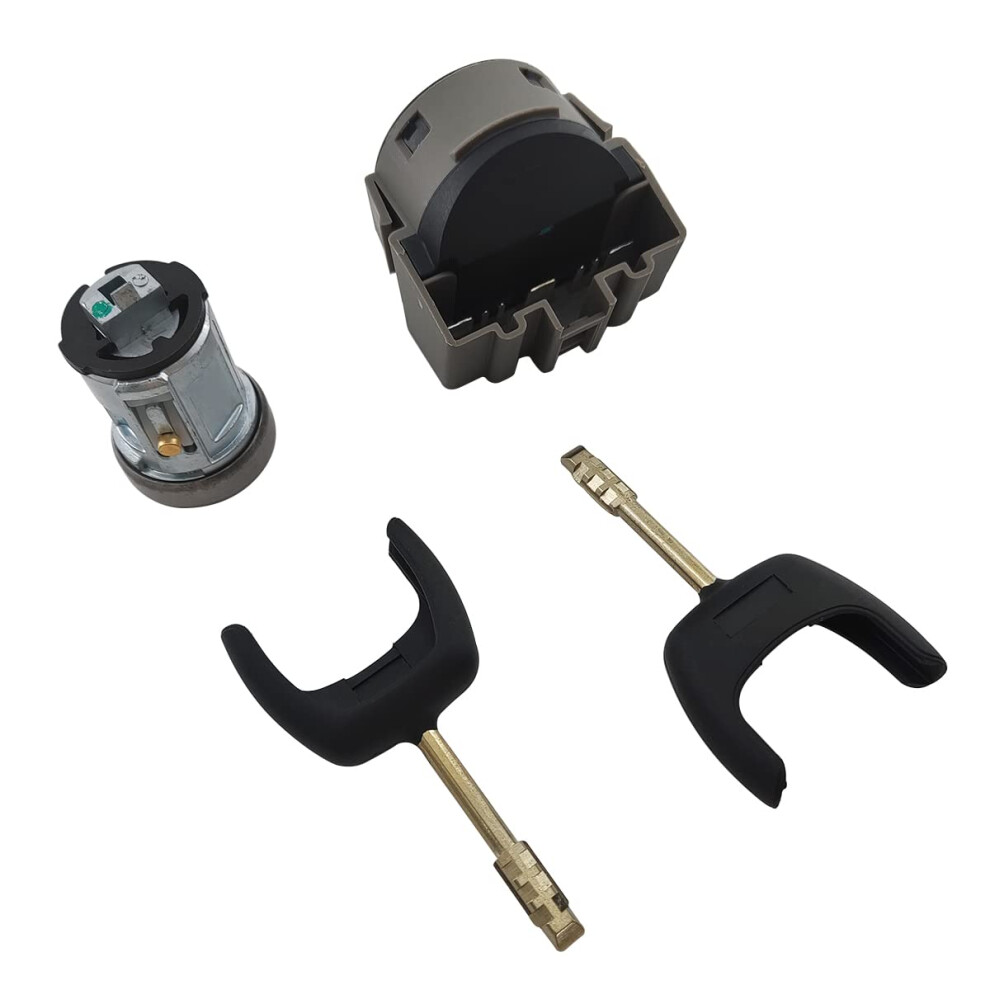With For Ford Transit Mk7 Ignition Switch & Lock Barrel Set Cylinder 749764122572