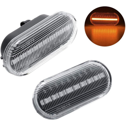 Clignotants, 1 paire de feux de position latéraux dynamiques de remplacement pour VW T5 1
