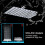 8" Rainfall Shower Head/Handheld Combo. Convenient Push-Button Flow Control Button for easy one-handed operation 4