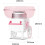 Full Automatic Cotton Candy Maker, 450w DIY Mini Candy Floss Machine Maker,with 290mm Large Diameter Splash Plate, Fast Pre-Heating 5