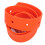 Adjustable Orange Silicone Diving Weight Belt with Quick Release Buckle 1.35m 1