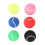 6Pcs Tennis Training Balls Multicolor Cashmere and 8