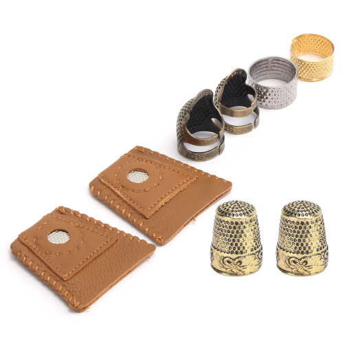 Sewing Thimble Copper Reusable Durable Metal 2