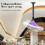 Adjustable 15.5-24" 3D Holographic Fan Projector Ceiling Mount Bracket 12