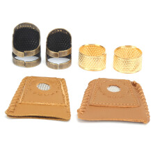 Sewing Thimble Brass Reusable Durable Metal Finger