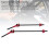 Red Ti Alloy Cycling Quick Release Skewer with Ergonomic Handle 8