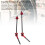 Red Ti Alloy Cycling Quick Release Skewer with Ergonomic Handle 5