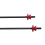 Red Ti Alloy Cycling Quick Release Skewer with Ergonomic Handle 12