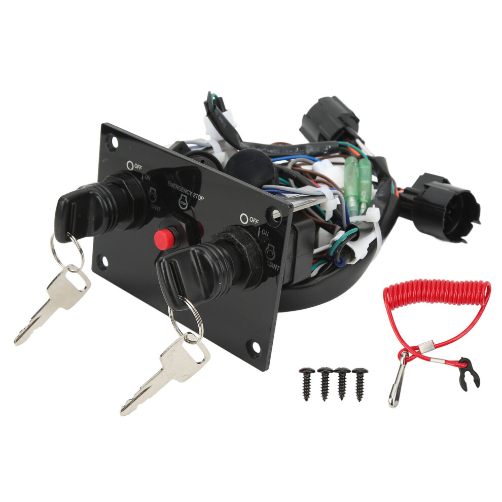 Outboard Dual Engine Switch Panel Assembly