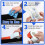 Seam Sticker Machine Masking Tape Applicator with 5 Red Rolls 7