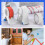 Seam Sticker Machine Masking Tape Applicator with 5 Red Rolls 8