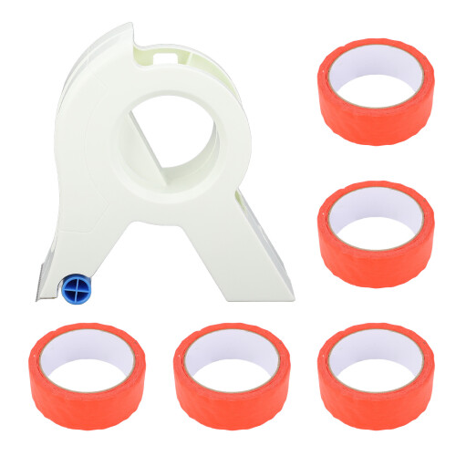 Seam Sticker Machine Masking Tape Applicator with 5 Red Rolls 2