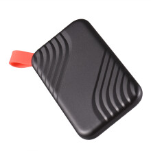 Zinc Alloy USB 3.1 External Hard Drive 2TB Black Portable 10cm
