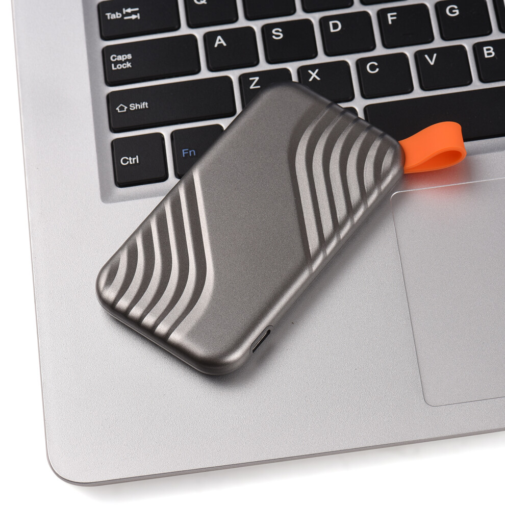 Zinc Alloy External Ssd 128Gb Usb 3.1 520Mb/S Portable Gray 7891331190187