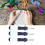 3Pcs Seam Ripper Durable Stainless Ergonomic Handy 12