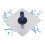 30x30cm Aluminium Plastering Hawk with Soft Grip Handle for Cement Mortar 15