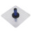 30x30cm Aluminium Plastering Hawk with Soft Grip Handle for Cement Mortar 1