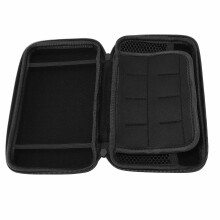 Protective Pink 3DS XL Case with 8 Cartridge Slots and Extra Pockets