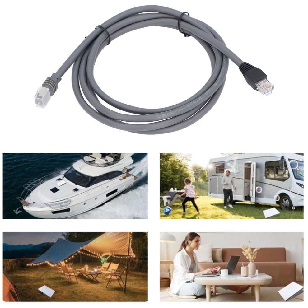 Portable 5M Ethernet Extension Cable - Water Resistant For Satellite Use 7681331194502
