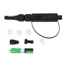 2-teiliges tragbares PEI SC Faseroptik-Koppler-Set für Rechenzentren, 1250-1650nm