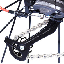 11T Keramik Lager Riemenscheibe für Mountainbike-Schaltwerk, Schwarz