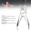 Steel Eyelet Pliers for Badminton Racket Stringing with Ergonomic Handle 3