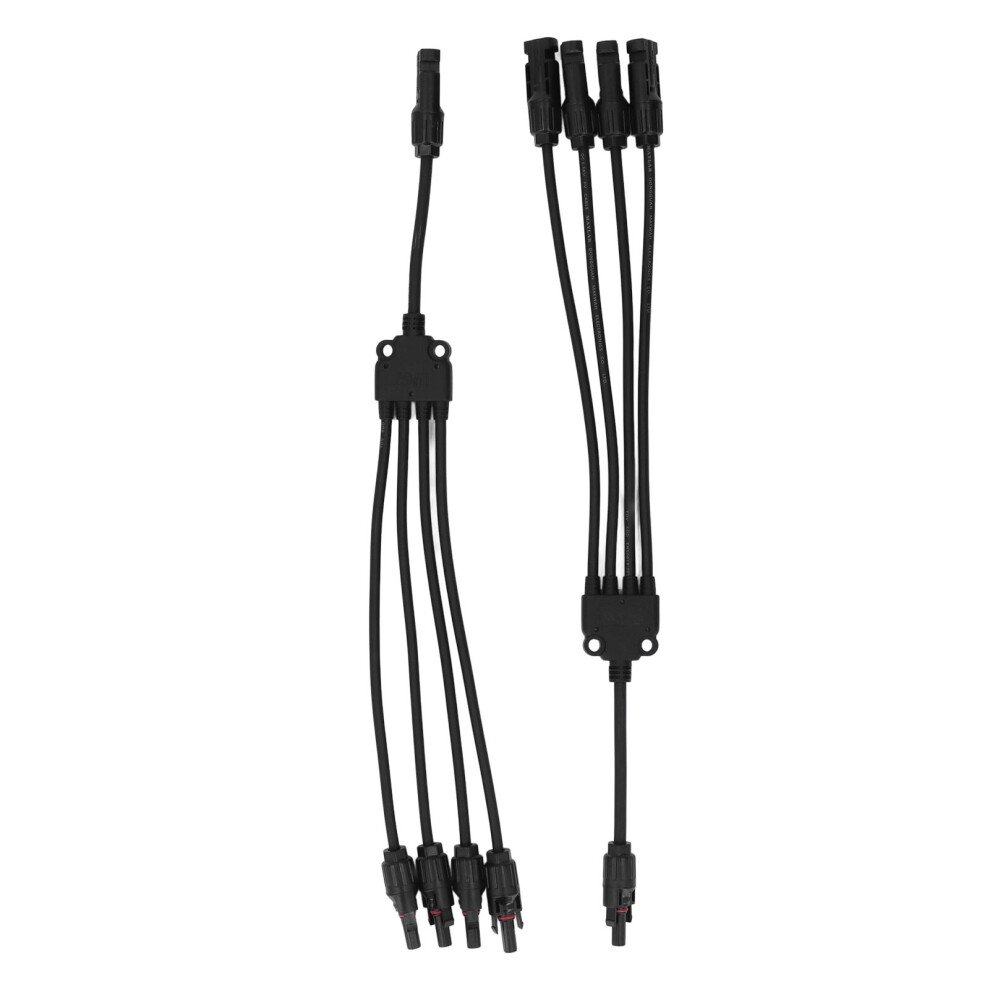 2 Pcs Y Branch Solar Connectors 1 To 4 Splitter Pv 9121376018923