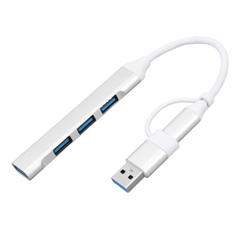 Aluminum Alloy USB C Multiport Hub 4xUSB for Laptop 1