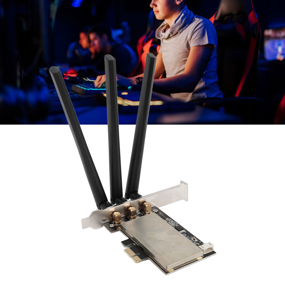 Bcm43570 Pcie Network Card With 3 Antennas 1200Mbps Bluetooth 4.1 For Win 10 9461331206904