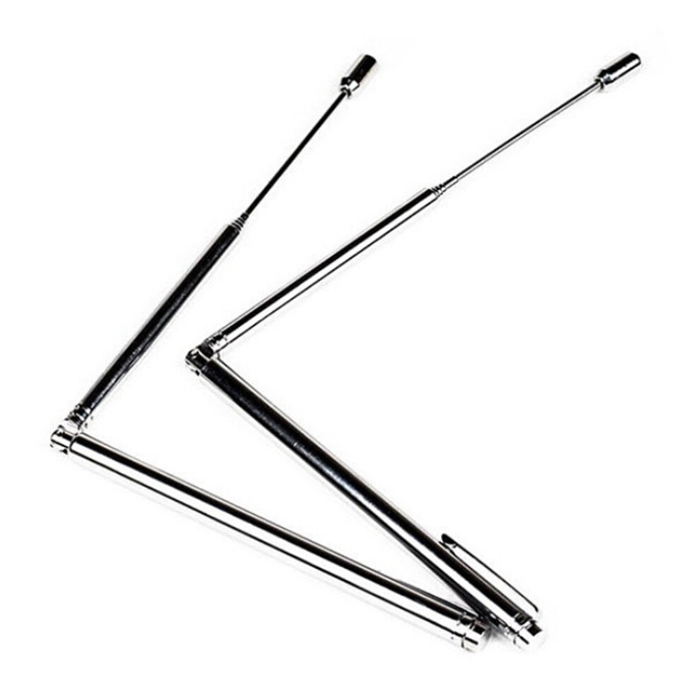 2Pcs Portable Dowsing Rod Water Detector Tool Adjustable Rods Flexible Divining Water Spirit Ghost Gold Buried Items 4852918054158