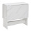 Living And Home Modern Drop Leaf Dining Table 5