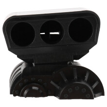 Cubierta de admisión de aire del motor para simulación de orugas RC 1/10, supercargador para TRX4 D90 Axial SCX10 Wraith 90046 90018, color negro