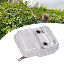Rasentrimmer-Auspuffdämpfer aus Eisen für Tj53E 019580, 295 g