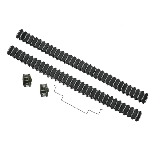 Pneus et rails pour chenilles de char télécommandé E-1 1/16, pièces de rechange et accessoires