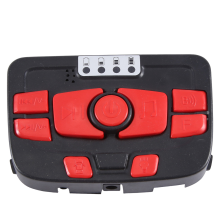 Fuente de alimentación para vehículo eléctrico infantil de 24 V, interruptor de control central, monitor de música Bluetooth multifuncional