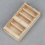 Miniature Classic Wood Bookcase Unfinished Display 5