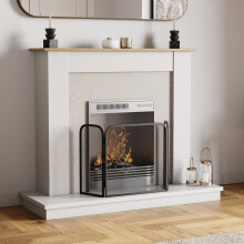 Roxby 3 Panel Fire Screen Guard for Fireplace Protector