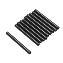 10 szt. M2.5x40-D4MM czarne okrągłe aluminiowe pręty dystansowe do drążka pociągowego quadrocoptera