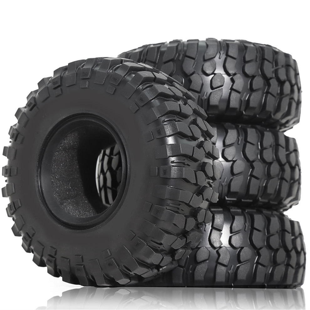 4PCS 1.9 Inch Universal Climbing Tire 106mm Rock Terrain with Inner Liner for 1/10 Rc Crawler