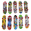 Finger Skateboard Alloy Plastic Mini Desktop Ornaments (Random Colors) 7
