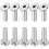 40 Pack Angle Beveled Protector Sleeves, Wood Post Stair Cable Railing 3/16, 45 Degree 4