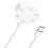 Base de carga con cable USB C, cable de carga magnético para cepillo de dientes eléctrico, cable rápido blanco 4
