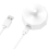 Base de carga con cable USB C, cable de carga magnético para cepillo de dientes eléctrico, cable rápido blanco 8