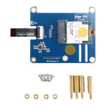 Kit IA 5 MPTPU - 2TOPS PCIe TPU HAT Pi5, capacités d'apprentissage automatique améliorées B