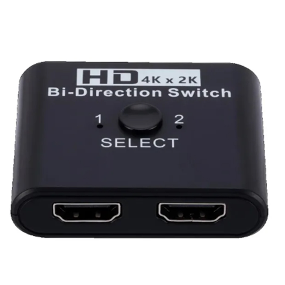 4K X 2K -Compatible Switch Bi-Direction 2 Ports Splitter For Laptop Pc /4 Tv Box Adapter(A) 4853041847488