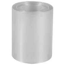 Tubo termorretráctil de PVC de 70 mm para 4 películas 18650 de 5 m, transparente